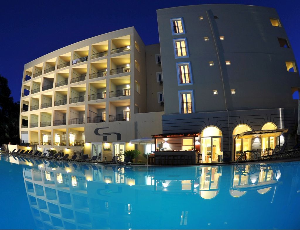 Corfu Hellinis Hotel Kanoni  Exterior photo